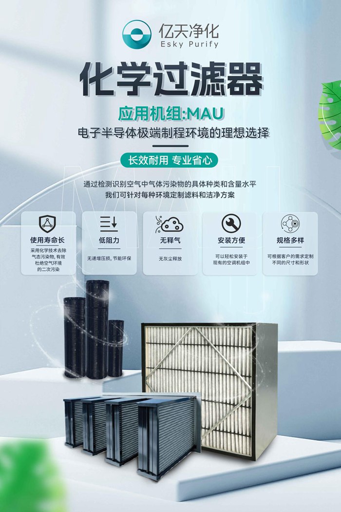 化學(xué)過(guò)濾器在AMC污染物控制中的應(yīng)用